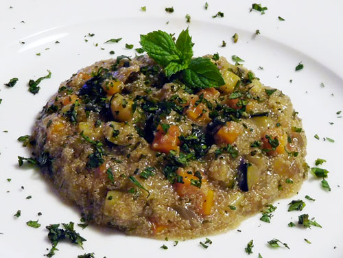 amaranto con ratatouille estiva amaranto-ratatoilee-estiva