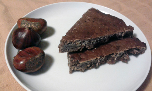 Castagnaccio castagnaccio-castagne